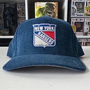 New York Rangers Corduroy Baseball Cap - American Needle